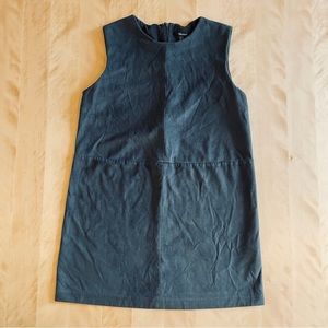 Forever 21 suede-look olive green dress